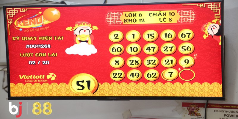 Chiến thuật chơi Keno Vietlott tại BJ88 hiệu quả