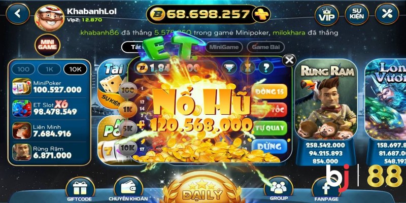 Những lưu ý khi tham gia nổ hũ tài xỉu tại BJ88
